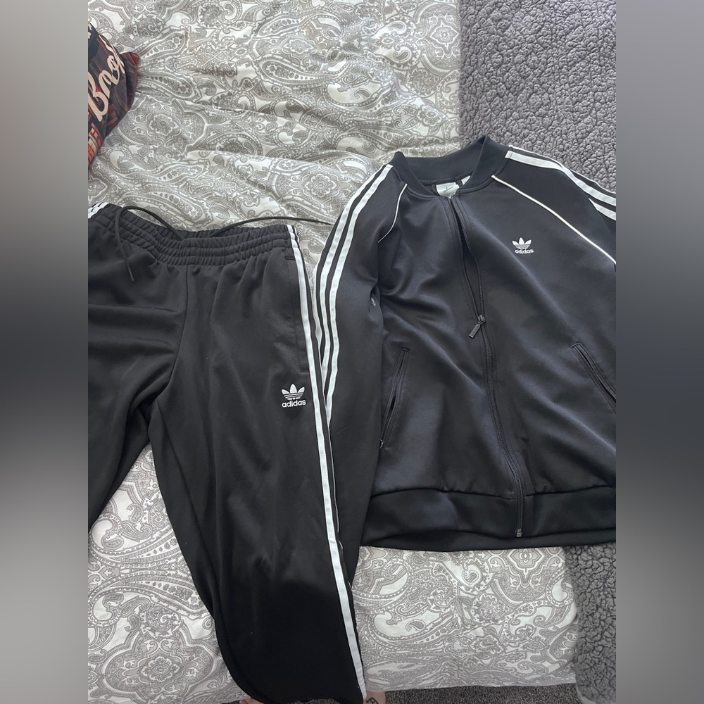 Adidas Black & White Women’s Tracksuit
